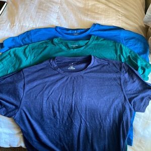 Set of 3 Fabletics Men’s Front Row T Shirt | make an offer!